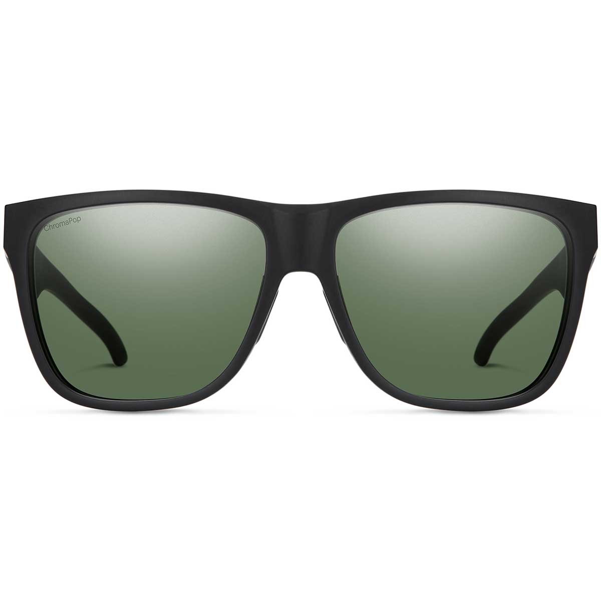 Smith Lowdown XL 2 Sunglasses ChromaPop Polarized in Matte Black with Grey Green